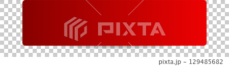 Red blank paper scraps with shadows, banners, label 129485682