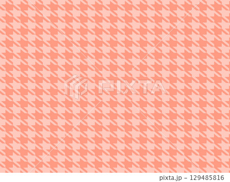 柄　千鳥格子　シルエット素材 129485816