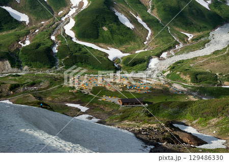 大日三山縦走から称名滝 大日三山縦走から称名滝 129486330