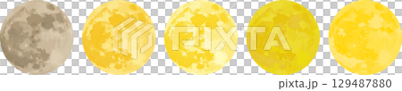 Mid-Autumn Moon icon illustration 129487880