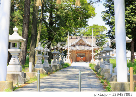 晴天の山之上住吉神社 129487893
