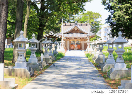 晴天の山之上住吉神社 129487894