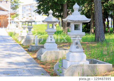晴天の山之上住吉神社 129487895