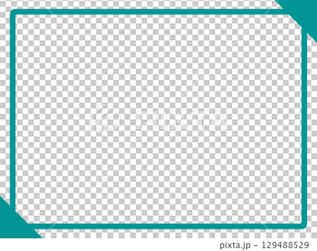 Simple green horizontal frame 3 Green 129488529