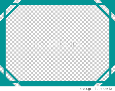 Simple green horizontal frame 9 Green Simple green horizontal frame 9 Green 129488618