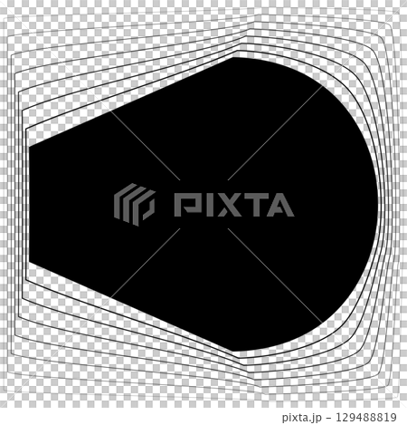 Square frame emblem blend line gradient for banner, badges, flyer Square frame emblem blend line gradient for banner, badges, flyer 129488819