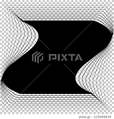 Square frame emblem blend line gradient for banner, badges, flyer Square frame emblem blend line gradient for banner, badges, flyer 129488834