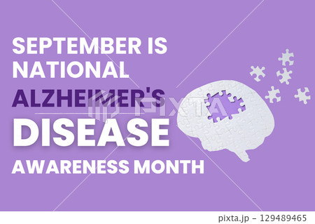 September raises awareness of Alzheimer's and dementia 129489465