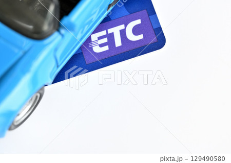 ETCカードとミニカー 129490580