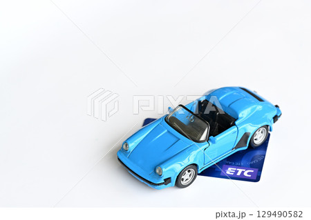 ETCカードとミニカー ETCカードとミニカー 129490582