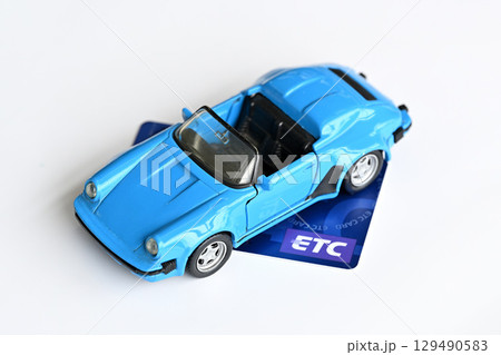 ETCカードとミニカー 129490583