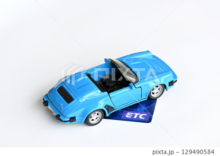 ETCカードとミニカー 129490584