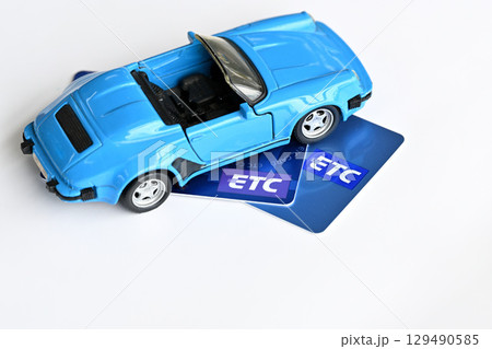 ETCカードとミニカー 129490585