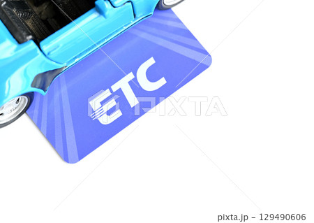 ETCカードとミニカー 129490606