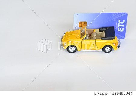ETCカードとミニカー 129492344