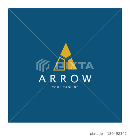 Arrow vector illustration icon 129492542