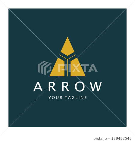 Arrow vector illustration icon 129492543