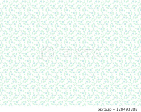 淡い水色と緑の幾何学模様背景~癒しと幻想的なグラデーションアート素材180 淡い水色と緑の幾何学模様背景~癒しと幻想的なグラデーションアート素材180 129493888