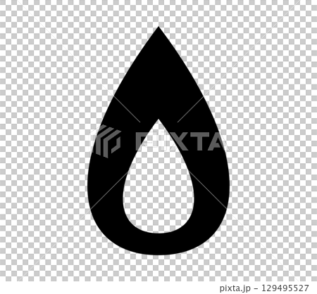 簡單的火圖標火焰燃燒熱火激情易燃燃燒點火標記動機 129495527