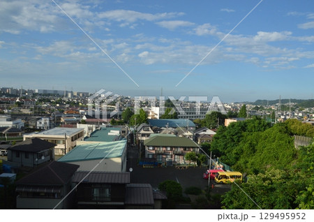 多摩丘陵眺望　八王子市 129495952