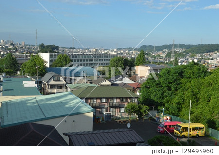 多摩丘陵眺望　八王子市 129495960