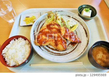 アジフライ定食 129495989