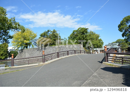 熊本県の八代城跡の風景（続百名城） 129496818