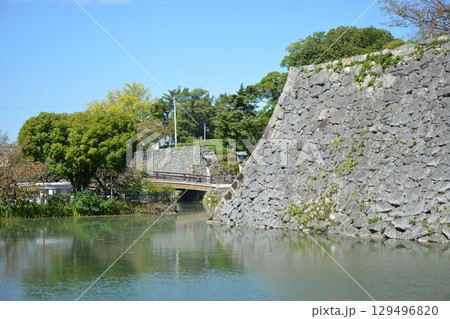 熊本県の八代城跡の風景（続百名城） 129496820