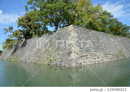 熊本県の八代城跡の風景（続百名城） 129496822