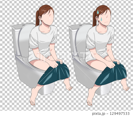 Toilet women set 129497533