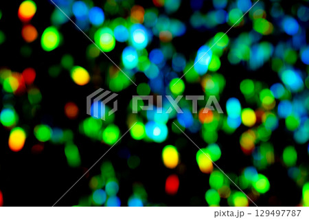 グリーン系キラキラ背景素材 (写真素材) グリーン系キラキラ背景素材 (写真素材) 129497787