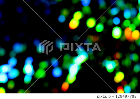 グリーン系キラキラ背景素材 (写真素材) グリーン系キラキラ背景素材 (写真素材) 129497788