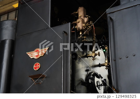 湯気 蒸気 水蒸気 129498325