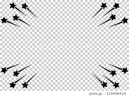 Simple concentrated line background with stars 129498410