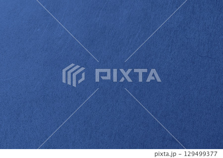 青色の和紙の背景 青色の和紙の背景 129499377
