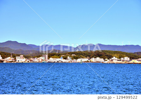 本渡港周辺を望む(熊本県天草市)【2025.7】 129499522