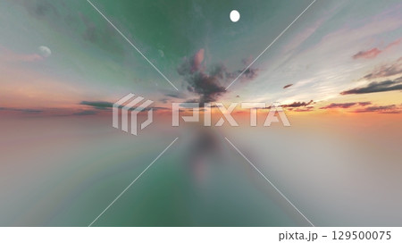 水平線 水平線 129500075