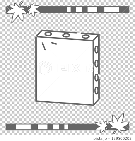 絵画用キャンバスのイラスト 129500202