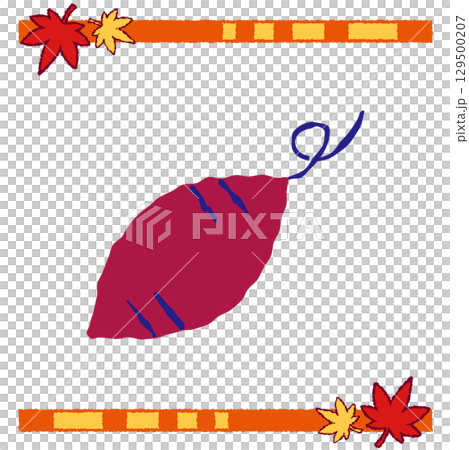 簡單的紅薯插畫 簡單的紅薯插畫 129500207