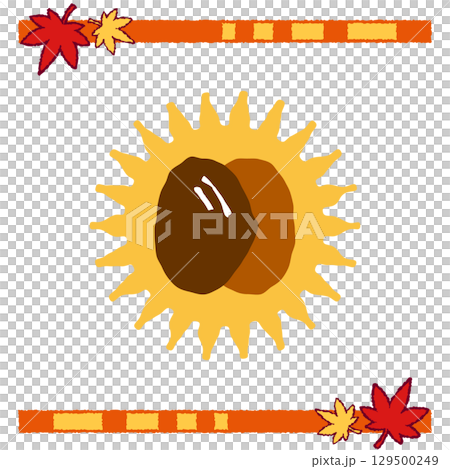 簡單的栗子插圖 129500249