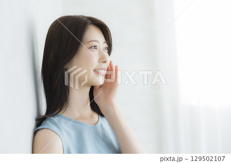 若い女性、ビューティーイメージ 129502107
