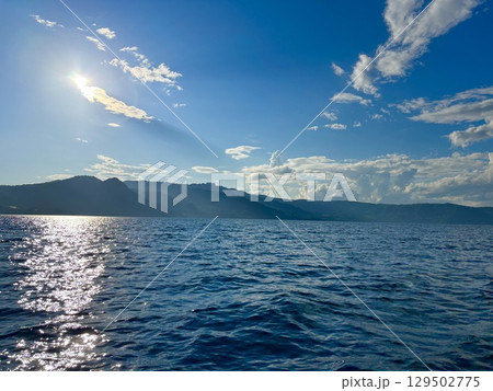 北海道 洞爺湖から見た景色 北海道 洞爺湖から見た景色 129502775