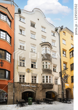 Emile Bethouart footbridge in Innsbruck, Austria 129503502