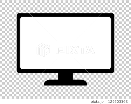 電視圖示單色 電視圖示單色 129503568