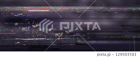 Pixel glitch texture with distortion effect 129503581