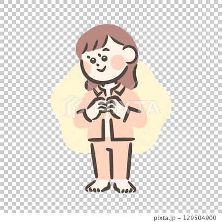 換睡衣的女孩 換睡衣的女孩 129504900