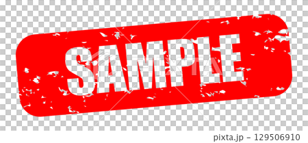 樣本圖示插圖簡單向量素材紅色 129506910