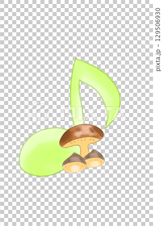 栗の付いた音符 129506930