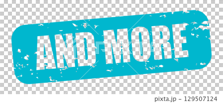 AND MORE アイコン イラスト シンプル ベクター素材 ターコイズブルー AND MORE アイコン イラスト シンプル ベクター素材 ターコイズブルー 129507124