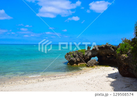 与論島　大金久海岸 129508574